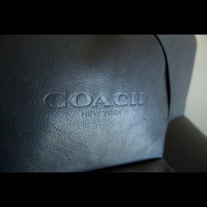 Coach Leather Backpack